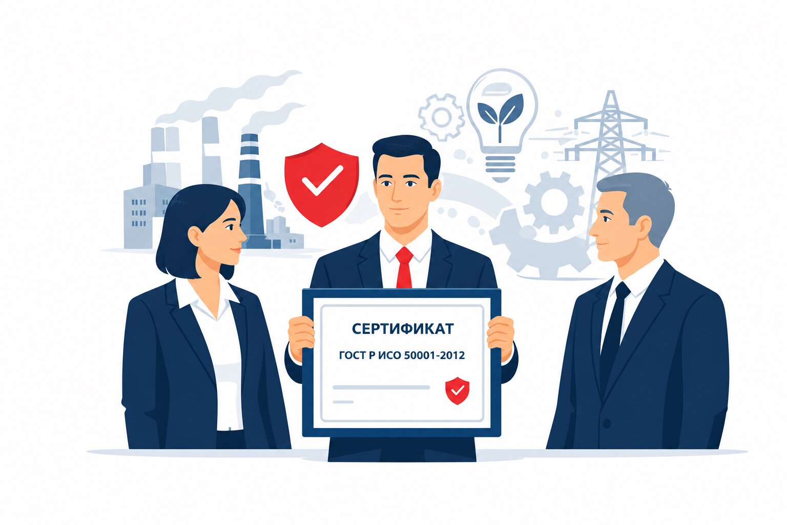 Оформление сертификата ГОСТ Р ИСО 50001-2012 в Туапсе и по всему Туапсинскому району Краснодарского края