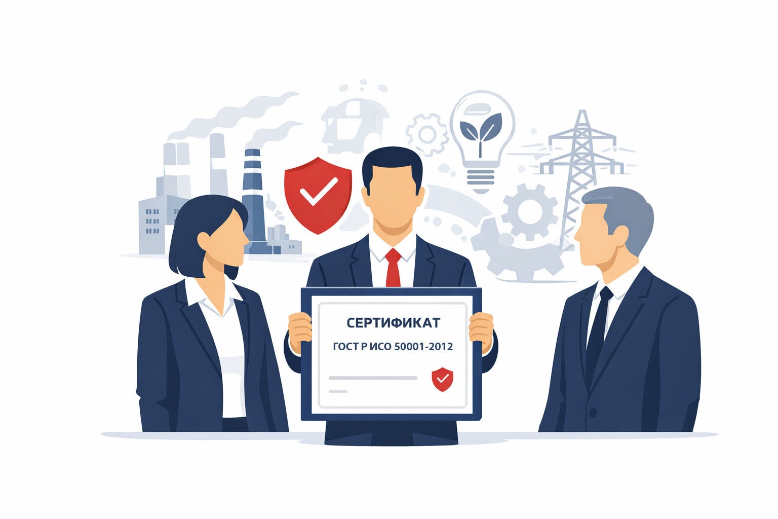 Оформление сертификата ГОСТ Р ИСО 50001-2012 в Туапсе и по всему Туапсинскому району Краснодарского края