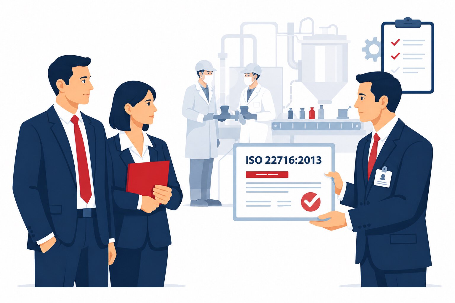 Порядок получения сертификата ISO 22716:2013 в Туапсе