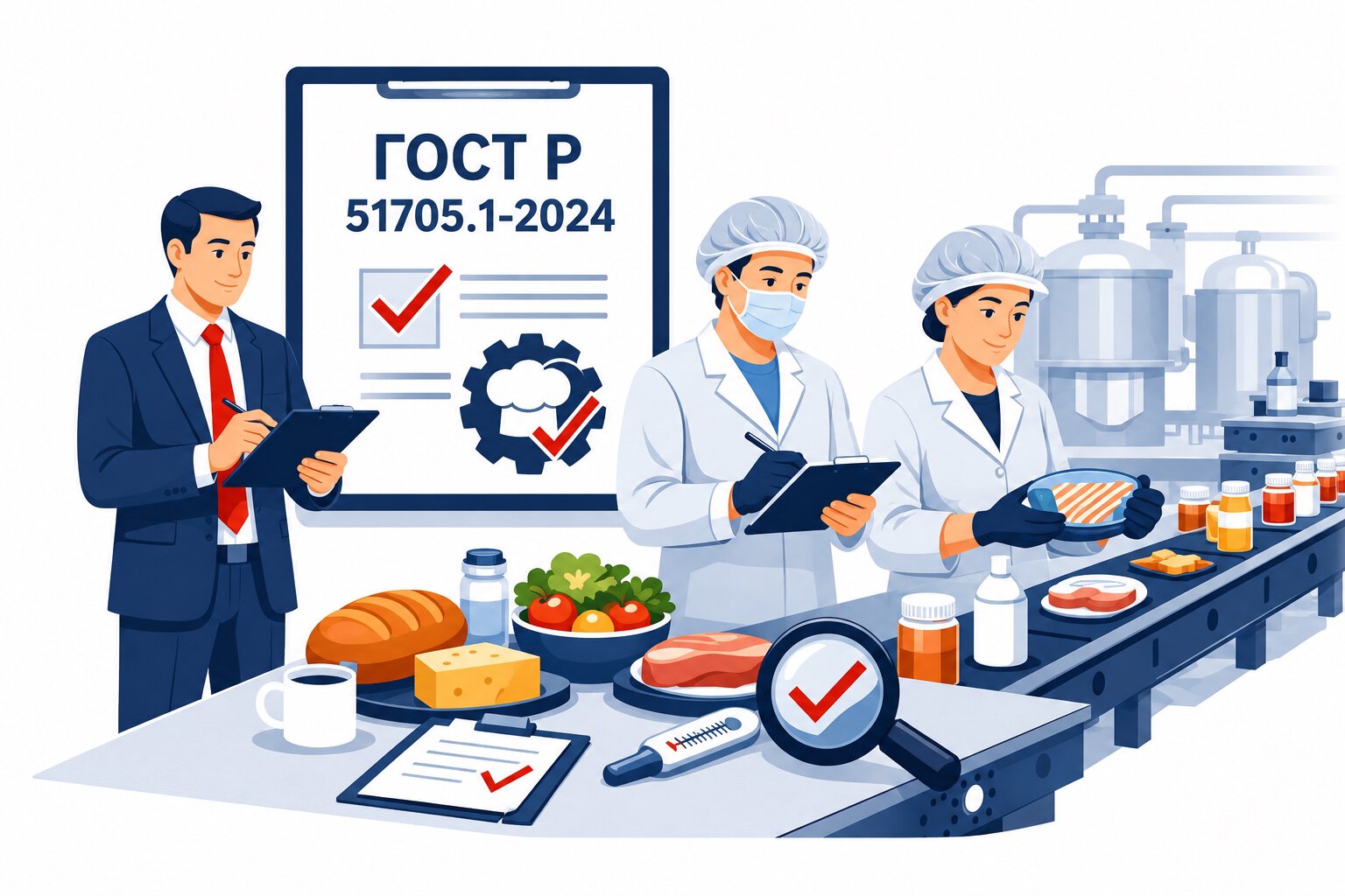 Оформление ГОСТ Р 51705.1 2024 ХАССП в Туапсе