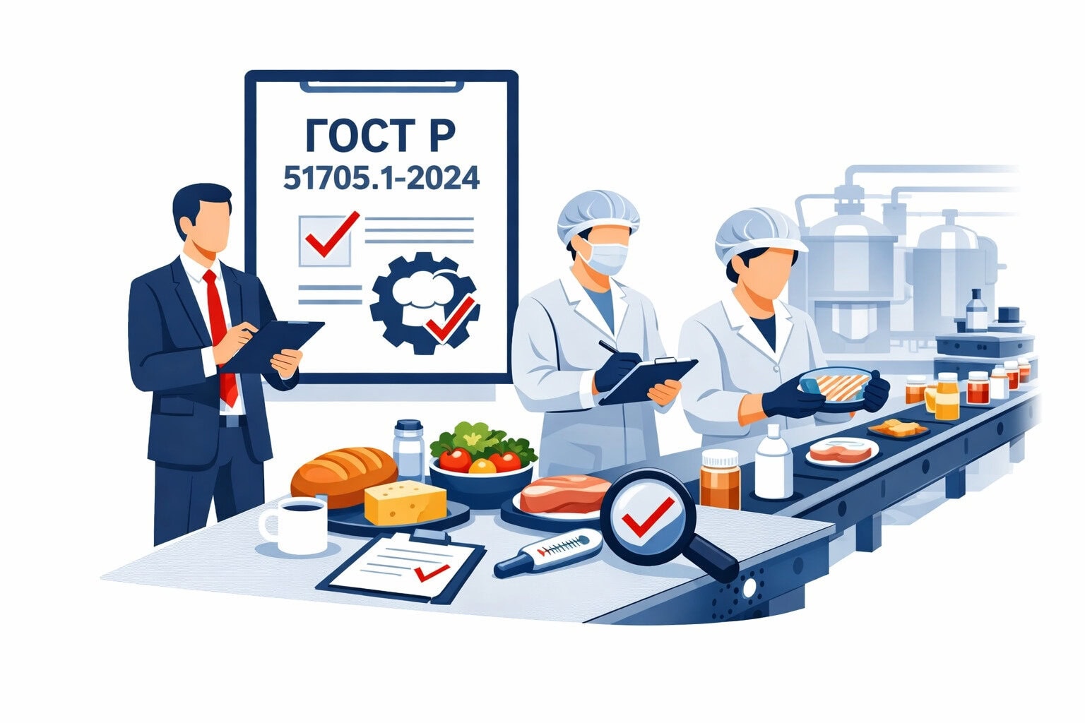 Оформление ГОСТ Р 51705.1 2024 ХАССП в Туапсе